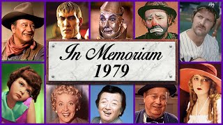 In Memoriam 1979 Famous Faces We Lost in 1979 [upl. by Malcolm992]