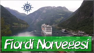 Crociera MSC sui Fiordi Norvegesi  Norwegian fjords cruise and tour MSC cruises [upl. by Nanice]