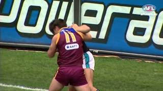 AFL Finals Moment  Alastair Lynch goes out swinging [upl. by Ennaeilsel78]