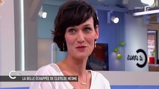 Linterview de Clotilde Hesme et Florian Lemaire  C à vous  15062015 [upl. by Idihc]