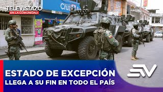 Fin del estado de excepción en Ecuador  Televistazo en la Comunidad Quito [upl. by Misty]