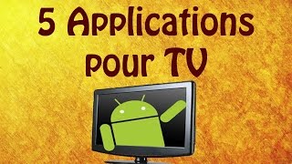 5 applications pour regarder la Tele en direct et en replay [upl. by Shena965]