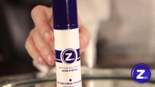 Acne AntiBacterial Treatment ZMD Skin Care [upl. by Nomahs]