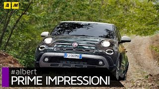 Fiat 500 L Cross restyling 2017 vocazione offroad  primo test [upl. by Chloris]