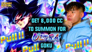 CHRONO CRYSTAL WEEKLY GUIDE 8000 CC GUIDE FOR ULTRA UI SIGN GOKU Dragon Ball Legends [upl. by Nohsav]