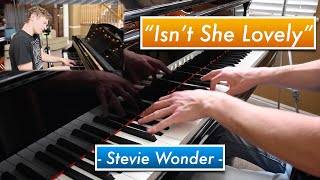 Isnt She Lovely  Stevie Wonder  Piano Cover  Blakes Juke Box [upl. by Healey448]