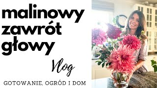 MALINOWY ZAWRÓT GŁOWY  KUCHNIA DOM I OGRÓD  VLOG  BEATA M [upl. by Erbua]