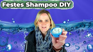 Festes Shampoo selbst machen Klappt das wirklich  DIY Festes Shampoo aus 4 Zutaten [upl. by Ayanat]