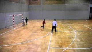 Futbol Sala Entrenamiento Alevines 3 contra 1 con Desdoblamiento y Finalizacion [upl. by Sachi]