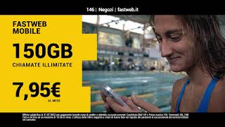 150 GB a 795€ al mese con Fastweb Mobile [upl. by Nnaeiram]