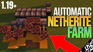 minecarft 119 automatic netherite farm tutorial in hindi [upl. by Quiteria]