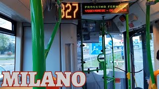 Italian Bus Ride  ATM Milano Linea 327 6230 Irisbus Citelis 12 Cursor [upl. by Attiuqihc860]