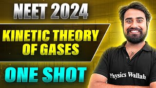 KINETIC THEORY OF GASES in 1Shot FULL CHAPTER COVERAGE ConceptsPYQs  Prachand NEET 2024 [upl. by Adnim]