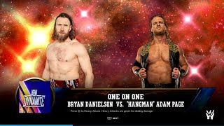 AEW Dynamite Bryan Danielson vs Hangman Adam Page in the Mens Owen Hart Cup Tournament Final Match [upl. by Yumuk147]