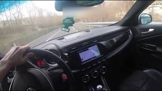 Alfa Romeo Giulietta 20 JTDM REMAP driven HARD🍆FAST🤮ALMOST CRASHED😱😱 MUST WATCH TIL THE END🤯🤯 [upl. by Yltsew690]