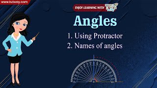 Measure the Angle Acute Right Obtuse Straight Reflex Angles Interior amp Exterior of Angle Math [upl. by Arri286]