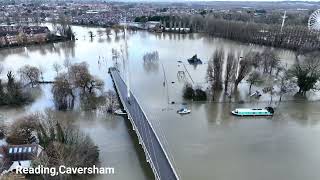 uk floods reading berkshire [upl. by Yerot488]