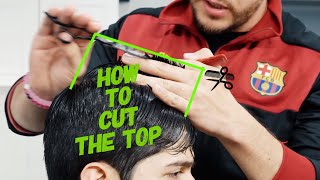 How to cut the top with Shears  Tutorial for Beginners [upl. by Fuhrman]