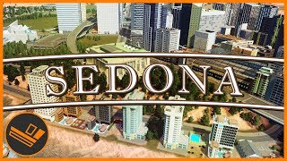 Sedona  Part 45  DOWNTOWN LEISURE Cities Skylines [upl. by Chi]