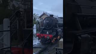 45212 with me in the cab runs back into Wansford Nene Valley Railway history ecml steamtrain [upl. by Yeltnarb]