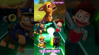 Paw Patrol Scary Chase vs Ryder x Coffin Dance  Tiles Hop EDM Rush coffindance tileshop [upl. by Noma60]