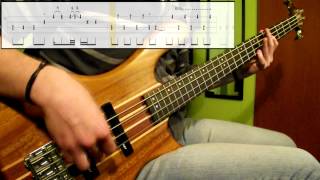 Jamiroquai  Dont Give Hate A Chance Bass Cover Play Along Tabs In Video [upl. by Lorenzo625]