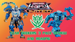 Transformers Legacy United Leader Class Thundertron 3 pack [upl. by Shoshanna]