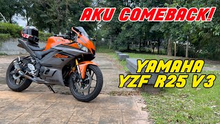 MALAS FIKIR BELI JE LA  YAMAHA R25 V3 [upl. by Schoof]