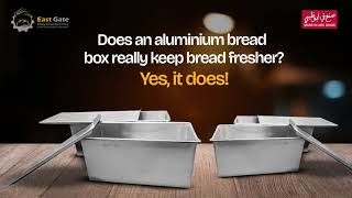 Does an aluminium bread box really keep bread fresher [upl. by Aikemehs]