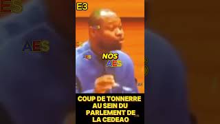 🌩️ COUP DE TONNERRE AU SEIN DU PARLEMENT DE LA CEDEAO 🌩️ [upl. by Cohl]