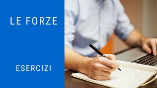 Esercizi su forza risultante e forza peso  Forze p4 [upl. by Euqinom]