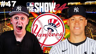 JUDGE AND I ARE HAVING HISTORIC HOME RUN RACE  MLB The Show 24  Road to the Show 47 [upl. by Adnek]