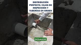 Distribución Perfecta Cajas de Inspección y Tuberías en Orden  Arquitecto Calderon [upl. by Ekal]