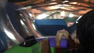 Great Wolf Lodge Traverse City Alberta Falls Blue Tandem Water Slide [upl. by Shaylah]