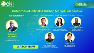 EKI’s Webinar Outcomes of COP28 A Carbon Market Perspective [upl. by Arela]