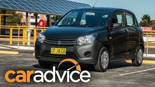 2016 Suzuki Celerio review  quick walkaround  CarAdvice [upl. by Zetniuq]