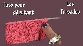 Tuto tricot  Apprendre à faire des torsades [upl. by Hammond]