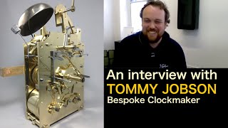 An interview with Tommy Jobson  Bespoke Clockmaker 2862020 [upl. by Nhguavoj]