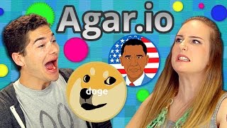 AGARIO Teens React Gaming [upl. by Lladnew]