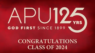 Azusa Pacific University  Graduate Ceremony 230 PM May 4 2024 [upl. by Suertemed]