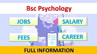 BSc Psychology course details HindiBsc Psychology jobs career scope [upl. by Constancia590]