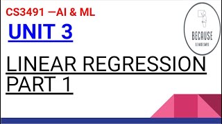 33 Linear Regression Part 1 in Tamil [upl. by Erving765]