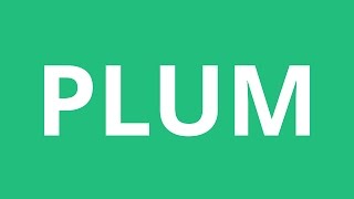 How To Pronounce Plum  Pronunciation Academy [upl. by Samara]