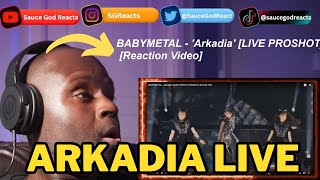 BABYMETAL  Arkadia LIVE PROSHOT  REACTION [upl. by Oirobil]