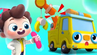 Cars Rescue Song  Super Ambulance Rescue Team  Nursery Rhymes amp Kids Songs  BabyBus [upl. by Eahsan957]