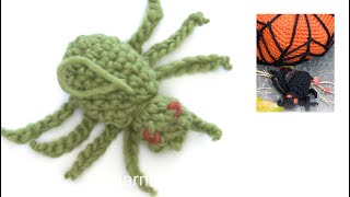 How to crochet the spider in DROPS Extra 01171 [upl. by Eilatan384]