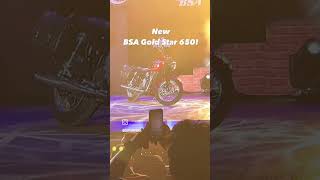 All new BSA Gold Star 650 Unveiled in India [upl. by Collie878]