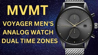 MVMT Voyager Mens Analog Watch with Dual Time Zones LOVE THIS WATCH [upl. by Nawd896]