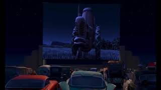 Cars Go to Radiator Springs Cinema to Watch Mcqueen amp Mater Tractor Tipping [upl. by Emeline]