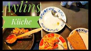 Menemen  türkisches Rührei  Eierspeise  türkisches Rezept Eirezept schnell und einfache Rezepte [upl. by Jehial]